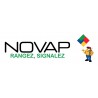POTEAU A SANGLE 100MM ETIRABLE A 3M SUR SOCLE PORTABLE TUBE NOIR SANGLE NOIRE
